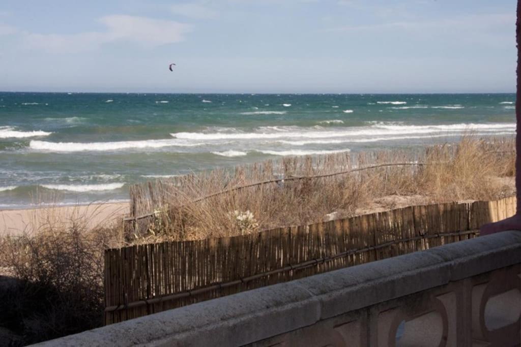 Beachfront House, Valencia, Wifi, Paddle Surf Board, Incredible Views Sueca Esterno foto